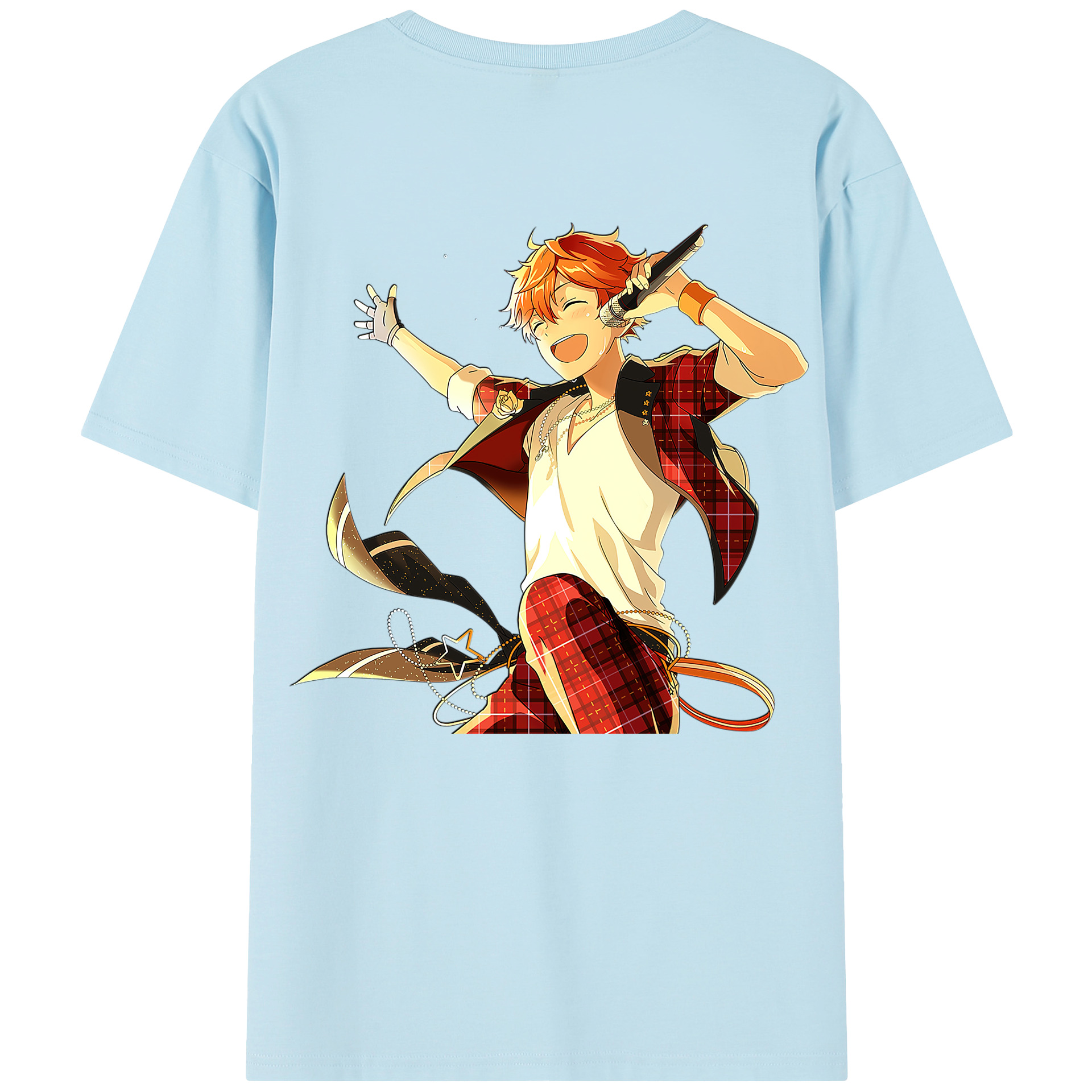 （画像用） あんさんぶるスターズ! Ensemble Stars 綿100％半袖Tシャツ（背面プリント）